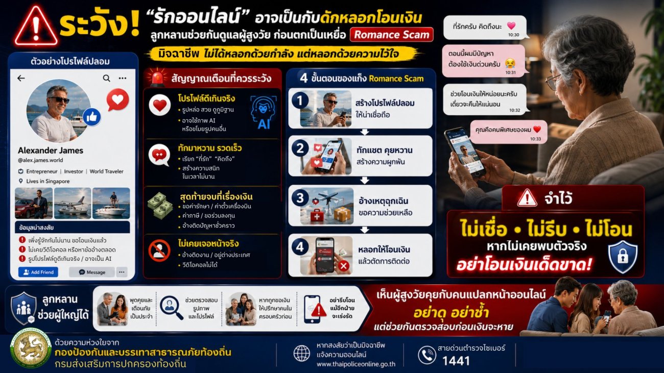 ระวัง รักออนไลน์ !!!!